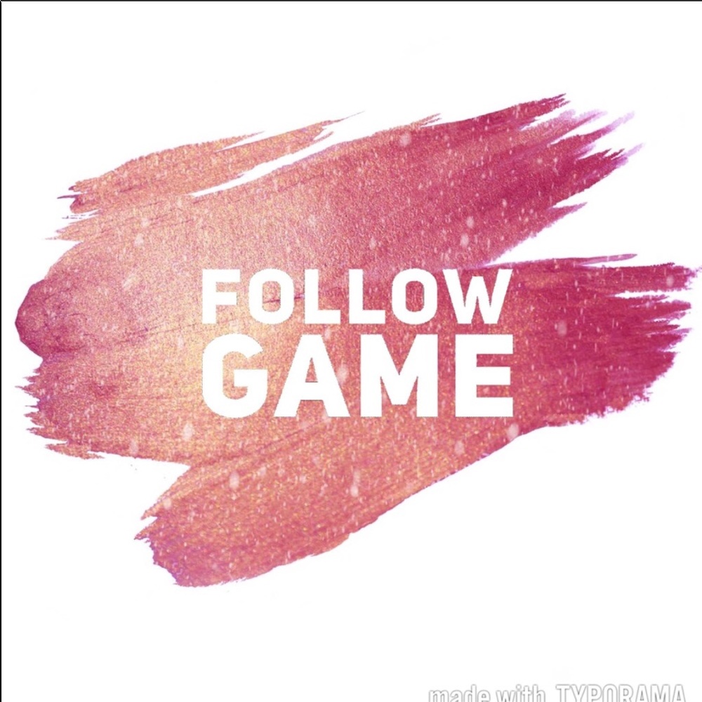My first follow game!!